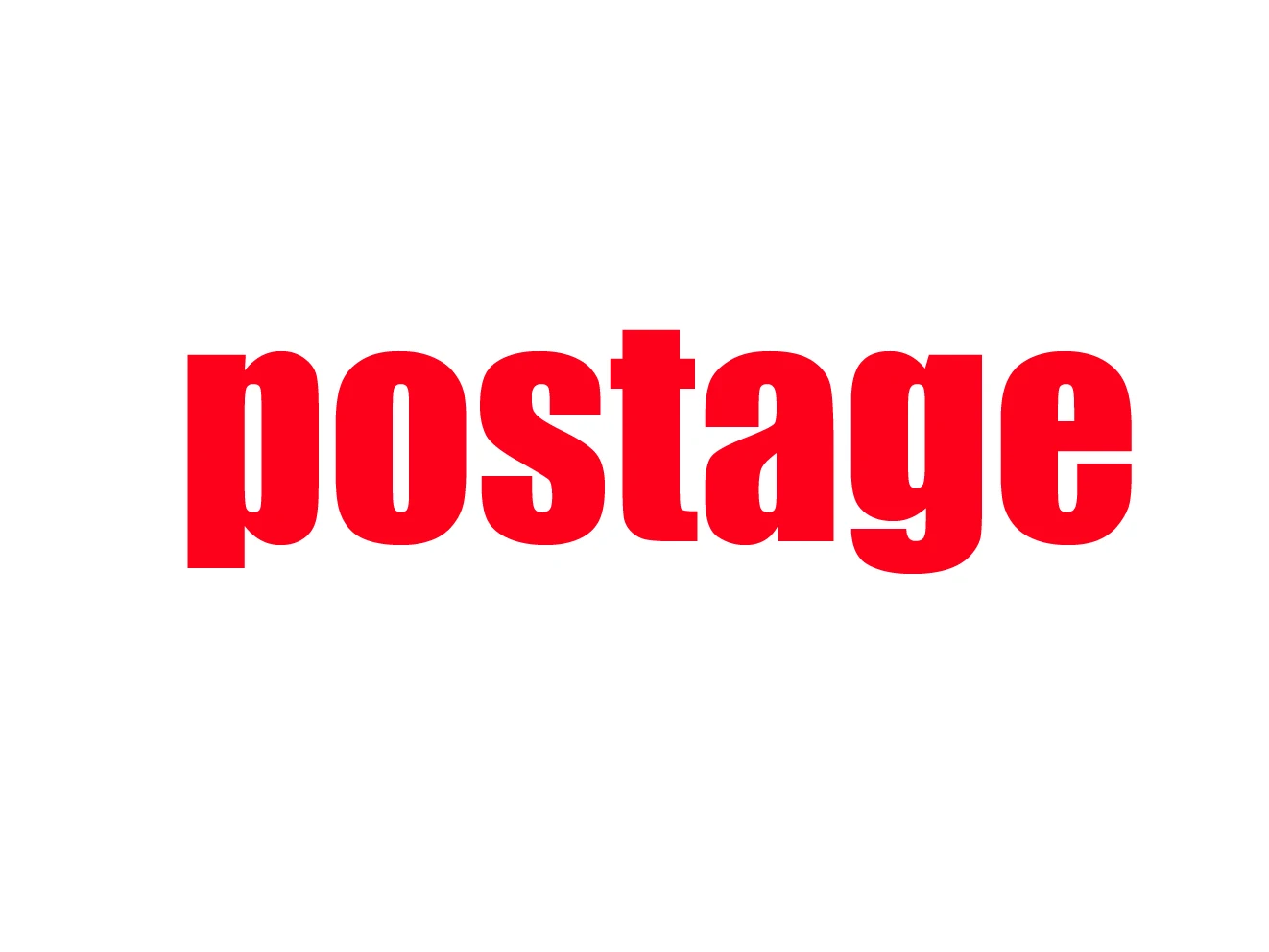 

TO Charges - Addition Postage Charges for Upgrade Shipping - SHIPPING CHARGE
