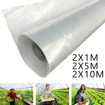 

Clear Plastic Greenhouse Poly Film Polytunnel Poly Hot House Cover VARIOUS LENGT Agricultural Vegetable Plants Grow Film