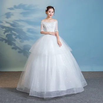 

Summer 2019 Wedding Celebrity Backless Lace Short Bandage Women Slash Neck Ball Gown Fashion Beach Style Party Dresses Wholesale