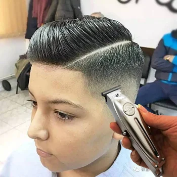 

Kemei 1949 Professional Hair Clipper All Metal Men Electric Cordless Hair Trimmer 0mm Baldheaded T Blade Finish Haircut Machine