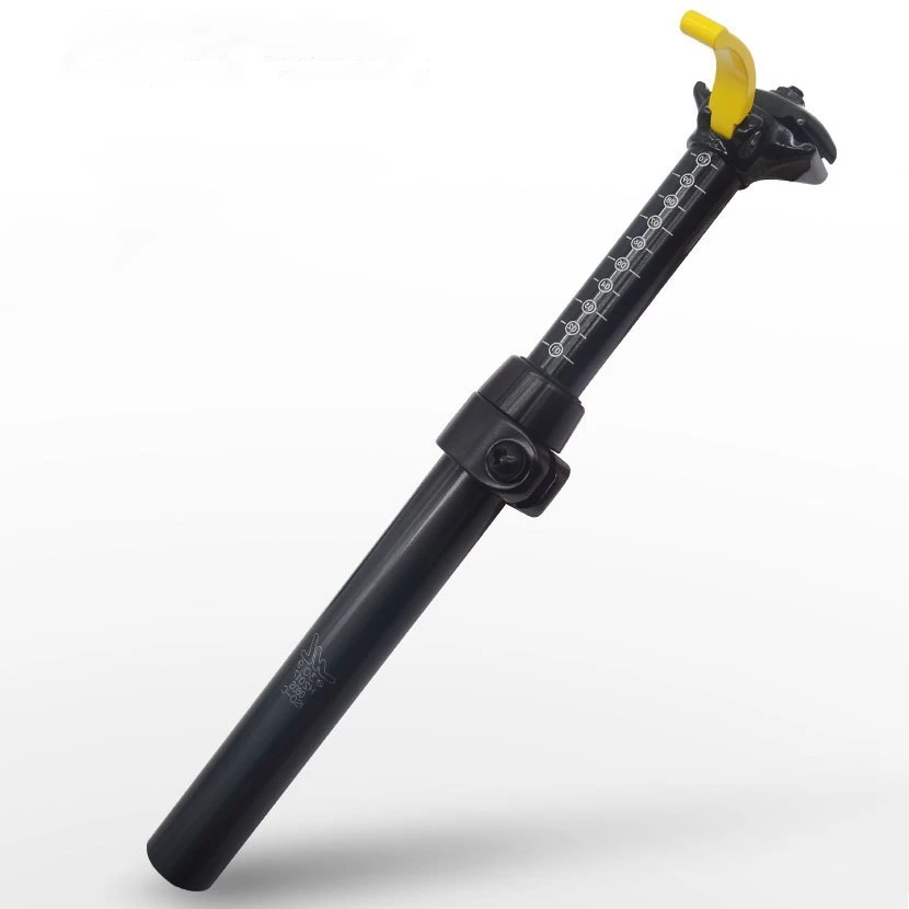 

MTB Bicycle Dropper Seatpost Height Adjustable 100mm Travel Hand Remote Control Mountain Downhill Bike Seat Tube 30.9/31.6*375m