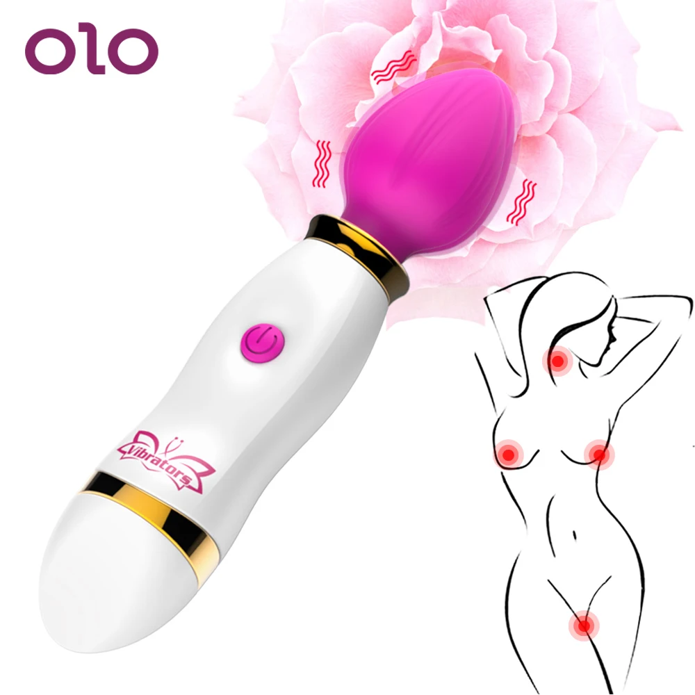 Оло женская мастурбация G spot Вибратор клитор стимулирует магический стержень