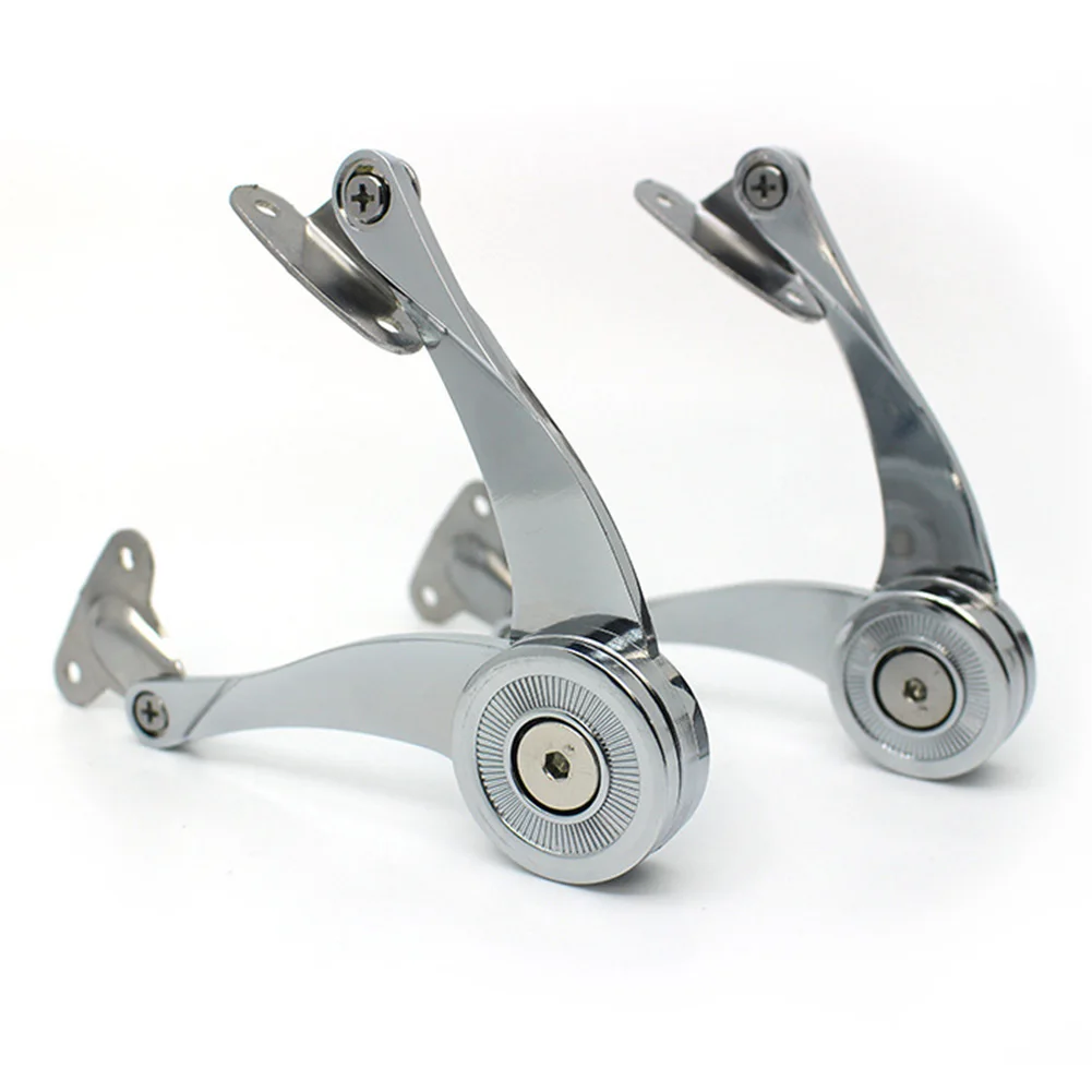 

2pcs Wardrobe Open Angle Self-Adjustable Lid Support Cabinet Hinge Home Furniture Zinc Alloy Soft Close Folding Hardware Buffer