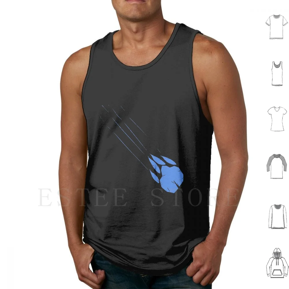 Blue Claw Canotte Gilet Senza Maniche Blue Claw Lance Voltron Lion Scratch Mclain