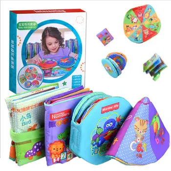 

Baby Three-Dimensional Cloth Books Children Books That Cannot be Torn Apart Baby Cognitive Early Education Educational Small Clo