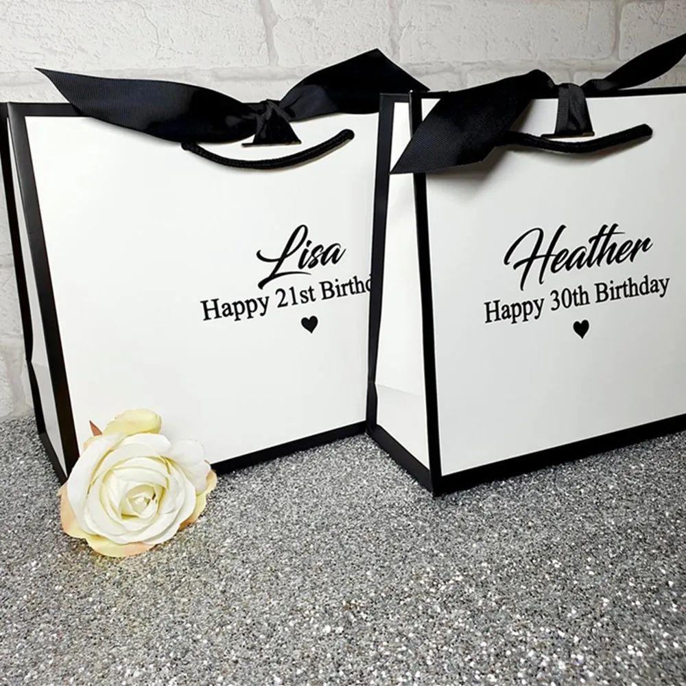 Personalised gift bag party gift bag 