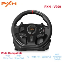 PXN PXN-V900 геймпад контроллер руль ПК Мобильный гоночный видео игры вибрации
