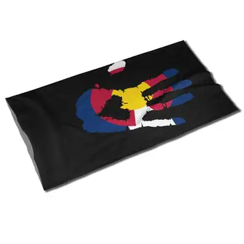 

Colorado Palm Print Heart Unisex Outdoor Sport Scarf Headbands Bandana Mask Neck Gaiter Head Wrap Sweatband Headwear