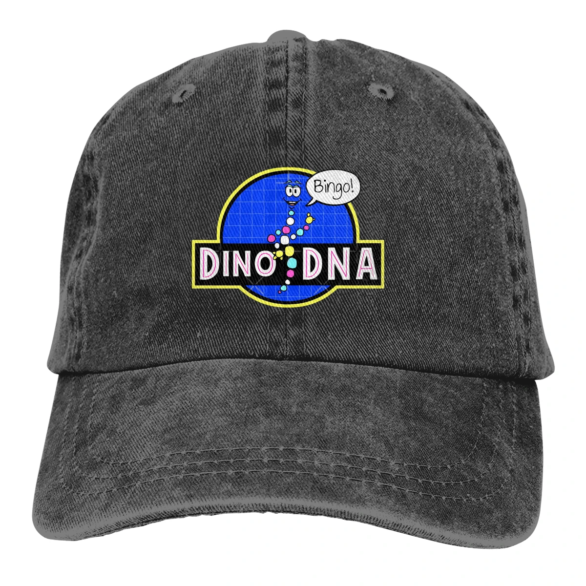 

Dino DNA The Baseball Cap cowboy hat Peaked capt Summer Cap Hip Hop Fitted Cap jurassic park Hats