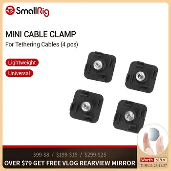 

SmallRig (4 pcs) Mini Cable Clamp for Tethering Cables of Various Diameter From 2.5-5.5mm -2435