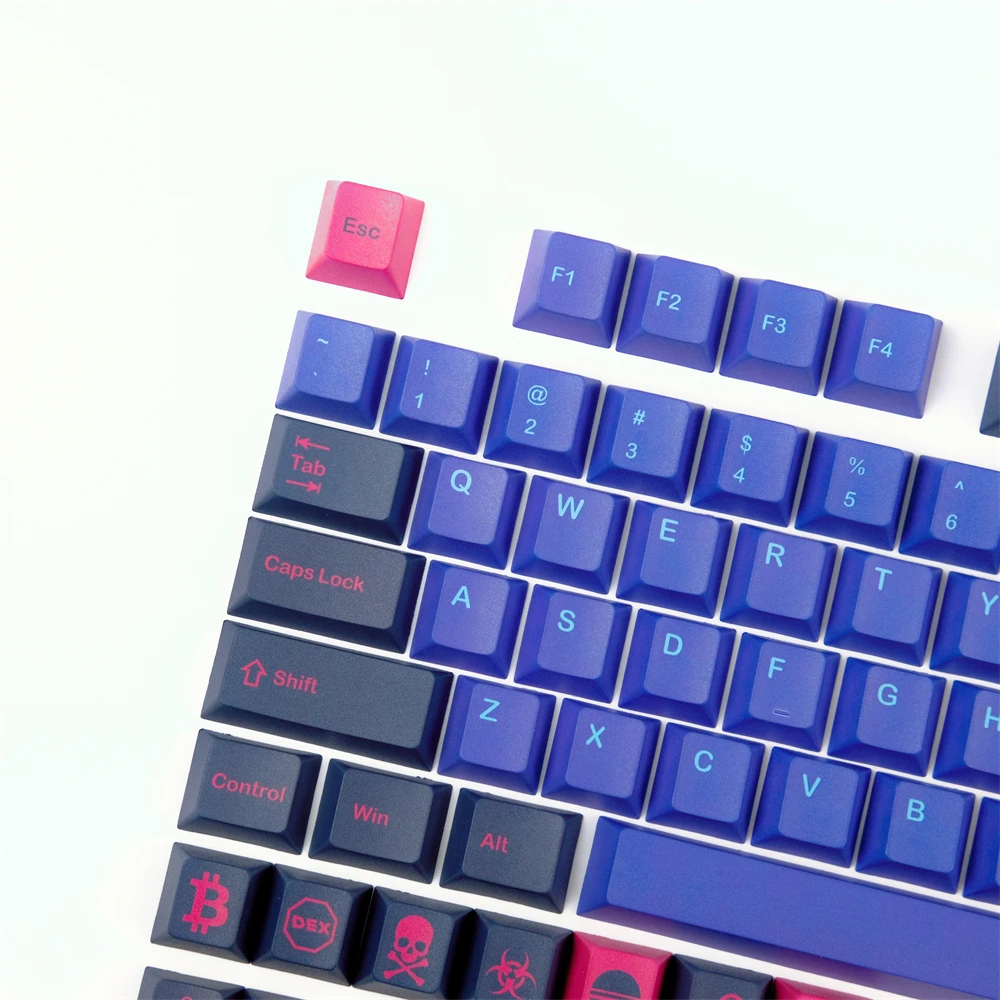 do perfil da cereja dos keycaps pbt-sublimação