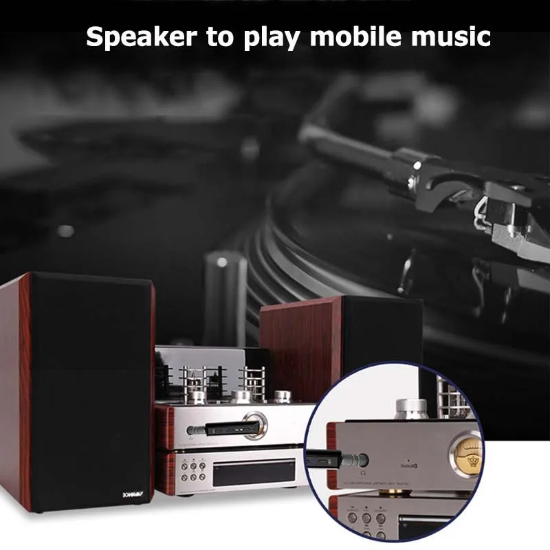Bluetooth 5 0 Receiver Wireless Handsfree Speaker Headphone Adapter Mini 3 5MM Jack AUX Audio MP3 Car Kit for Mobile Phone