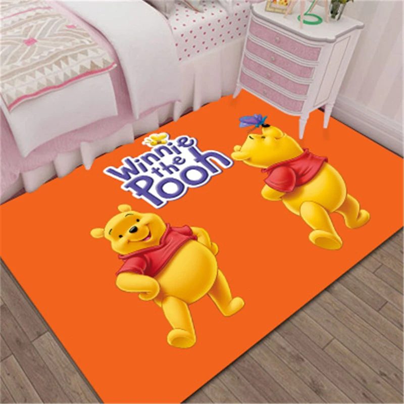 Dessin animé 3D Winnie l'ourson tapis de porte enfants garçons filles jeu tapis chambre cuisine tapis intérieur salle de bain tapis cadeau d'anniversaire