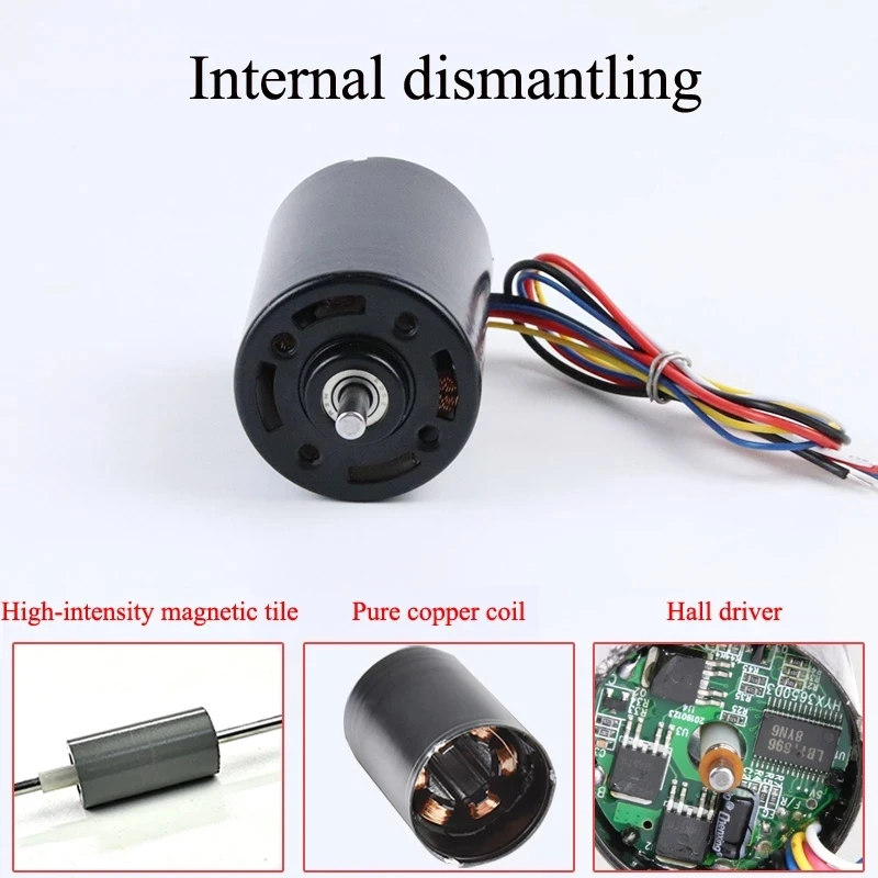 DC Motor 12V 24V 4000RPM-8000RPM High Speed Mikro Elektromotor R31ZY DIY  Teile