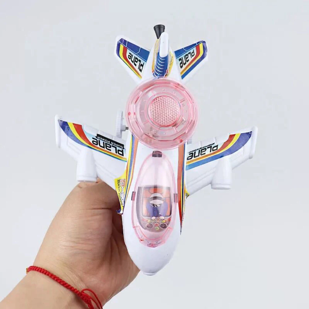 

Baby Luminous Pull Small Plane Aviation educational toys Children Flash Toy Car Kindergarten Boy Mini Plane model Toy