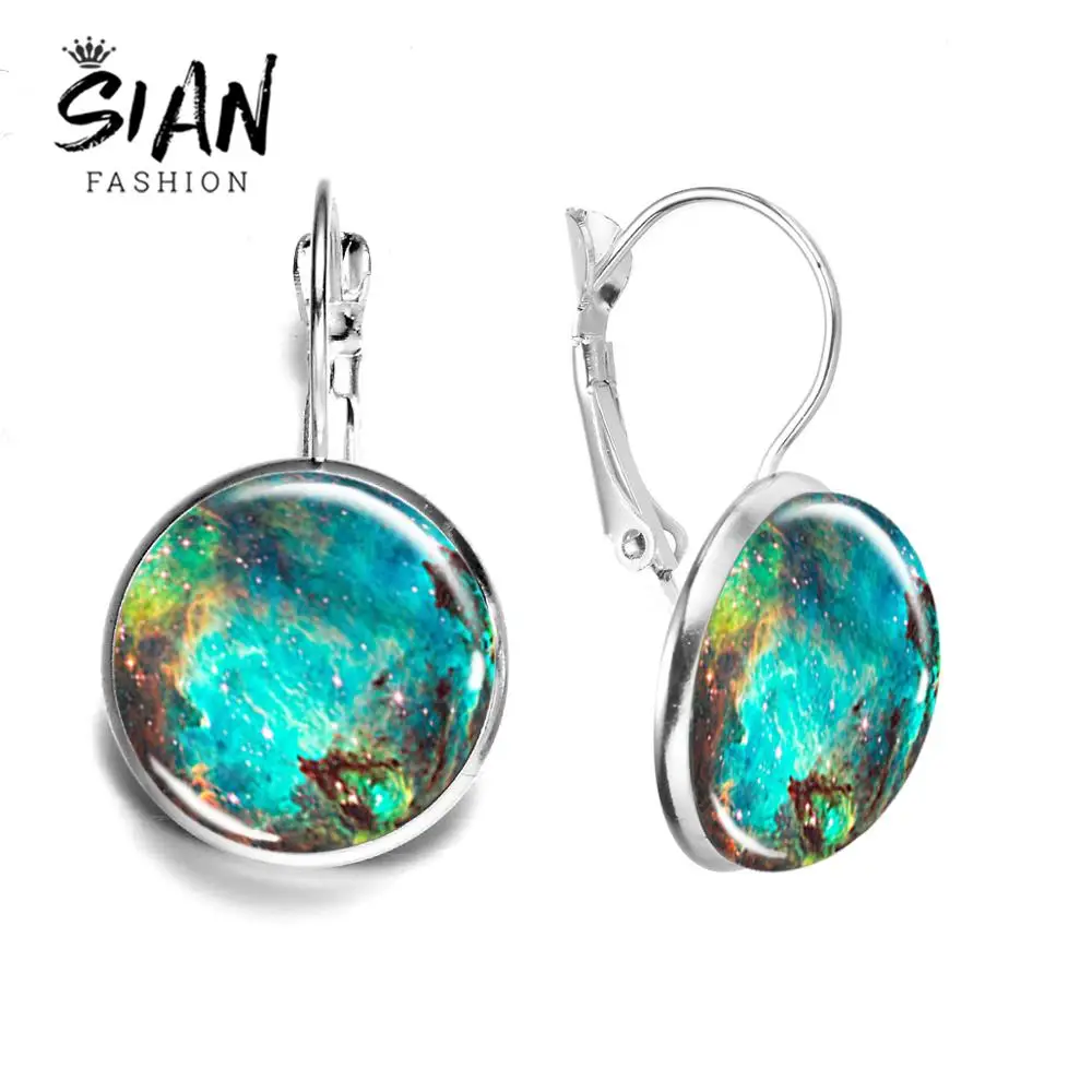 Space Universe Galaxy Jewelry Universe Statement Earrings Earrings