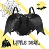 Women Backpack Bat Wing Backpack Punk Stylish Newest School Bag for Girls Bat Bag Angel Wings Backpack Cute Little Devil Package ► Photo 1/6