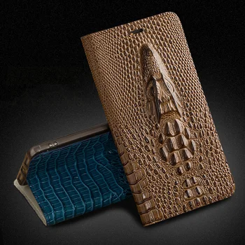 

3D Genuine Leather magnetic phone case card slot holder Embossed business phone case for Iphone 6 s 7 8 plus X S R 11 pro max