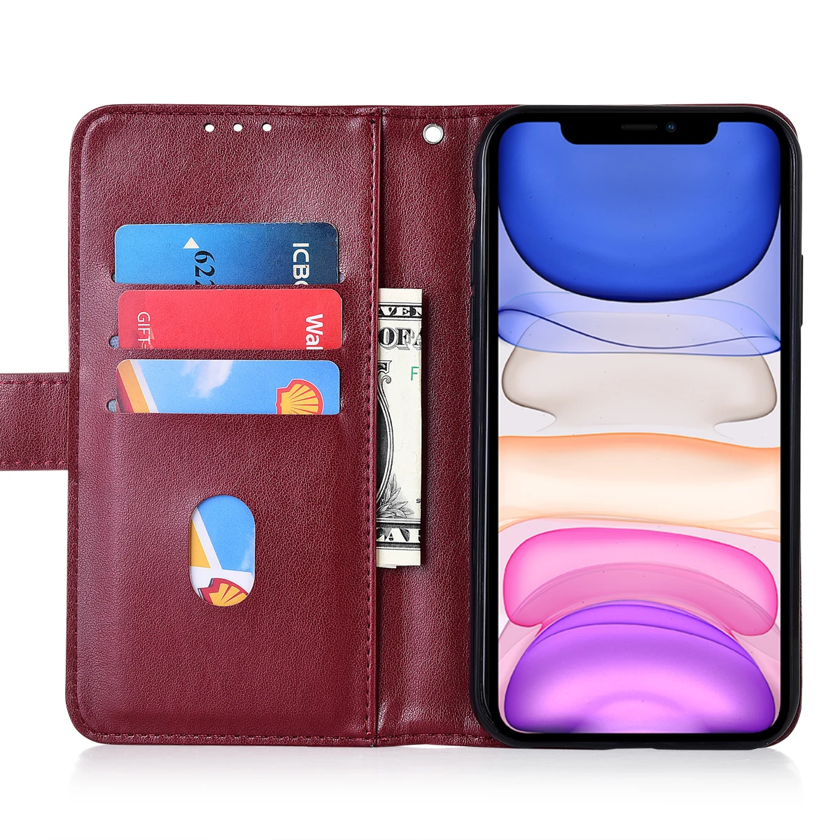Чехол на молнии для Note 8 9 S8 S9 S10 10 Plus чехол бумажник Samsung S20 + S5 Neo J7 On7 Prime 2 J8 On8