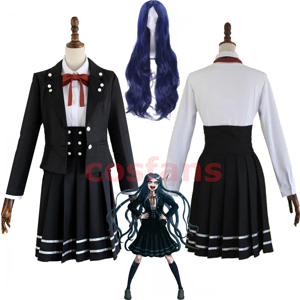 Аниме Danganronpa V3 Shirogane Tsumugi Оригинальная версия JK униформа косплей костюм женские