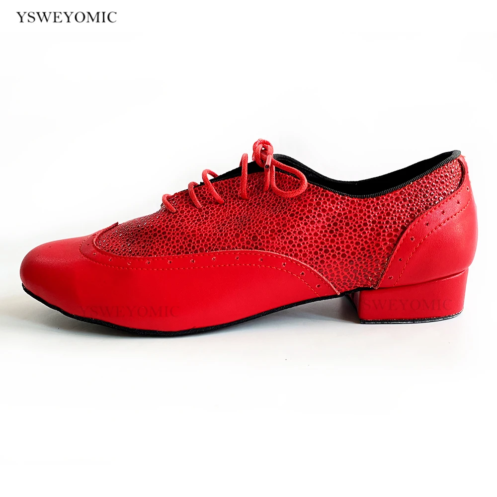 New Bachata Latin Shoes Boys and Men Dancer Professional