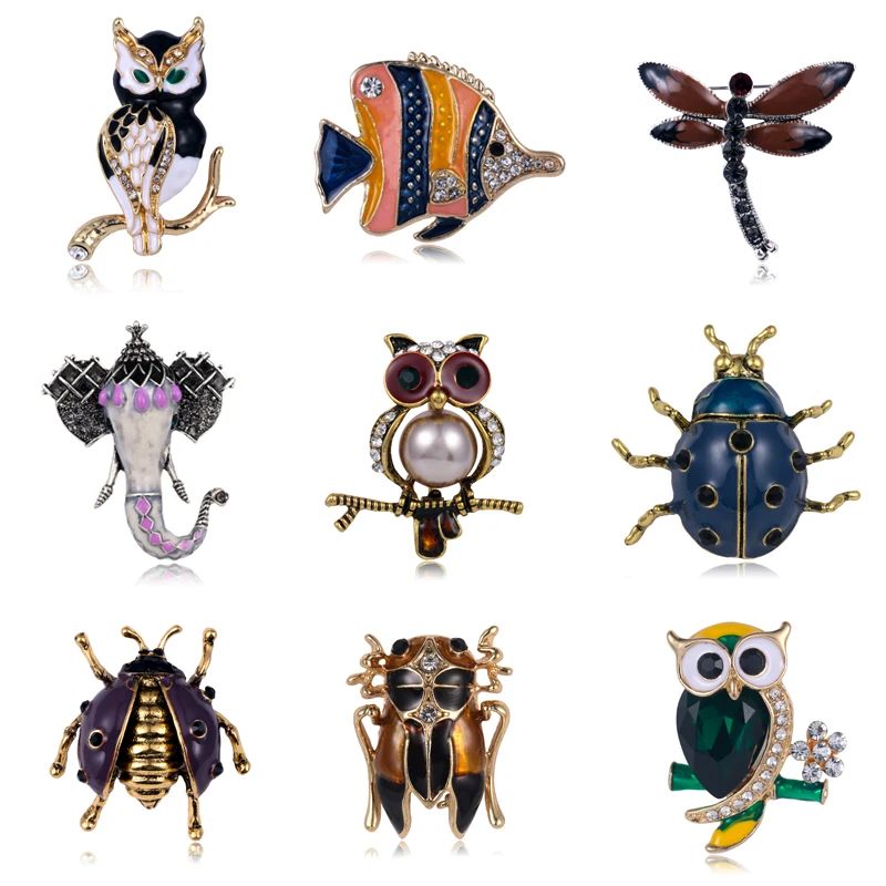 

WEIMANJINGDIAN Brand New Arrival Animal Alloy Brooches Collections