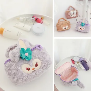 

Duffy Bear Stellalou Rabbit Shelliemay Cosmetic Bag Beauty Makeup Case Bag Organizer Cartoon Travel Makeup Storage Bags