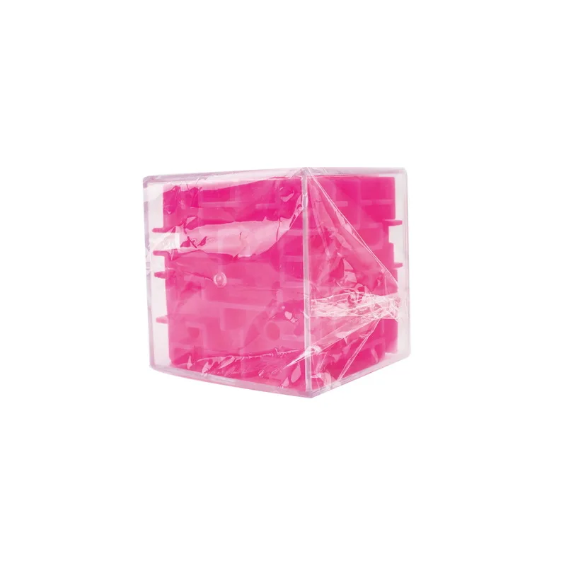 

Children'S Educational Early Childhood Toy Adult Intelligence Transparent 3D Roll-on Stereo Labyrinth Marble Fidget Cube Toy