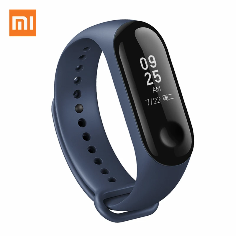 Xiaomi mi Band 3 Смарт-Браслет фитнес-браслет band OLED 0 78 дюймов Большой экран частота