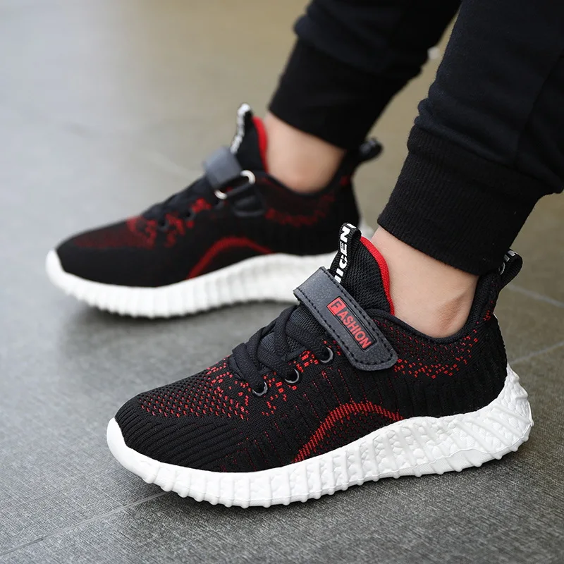 

BOY'S Athletic Shoes Spring And Autumn Mesh Comfortable Mesh Shoes Big Boy Athletic Shoes Boy Children' Shoes 2019 New Style