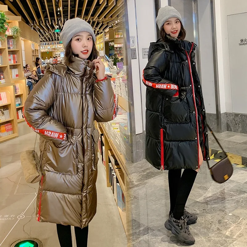 

Off Season Cotton-padded Jacket 2019 New Style INS down Jacket Cotton-padded Clothes Women's Mid-length Cotton-padded Clothes Wi