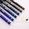 Conjunto de bolígrafos de Gel borrables con tinta azul, negro y rojo, 0,5mm, regalos para niñas, escuela, oficina, suministros de papelería, 2 + 50 unidades ► Foto 2/6