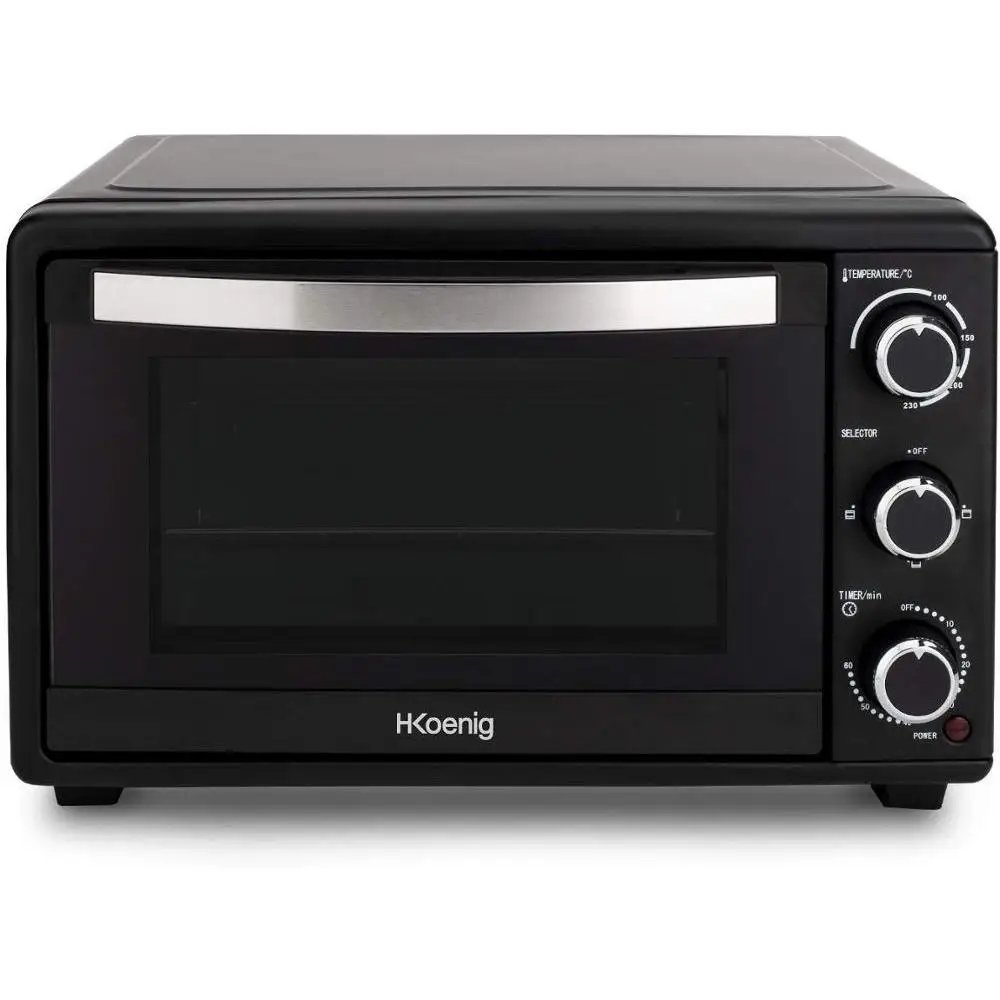 H.Koenig FO25 Fornetto elettrico, 25L, 4 livelli di cottura, Temp. fino a  230° + Accessori, 1500W, Nero|Ovens| - AliExpress