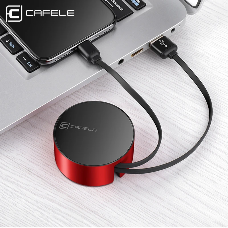 Cafele USB Kabel für iPhone 11 Pro X Xr Xs Max 8 7 6s Plus Ladekabel Versenkbare 8 pin für iPhone B