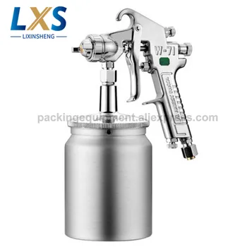 Cheap Japan Iwata Lower Pot Type W-71-S 1.0/1.3/1.5/1.8mm Spray Gun Furniture Car Spray Paint Spray Gun Hand Manual Spray Gun