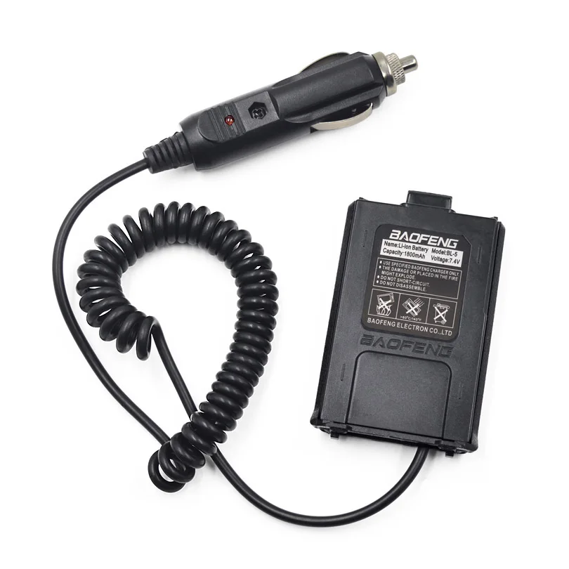 10 шт. Baofeng 12В батарея Eliminator для двухстороннего радио UV5R UV-5RE UV-5RA Plus Walkie Talkie