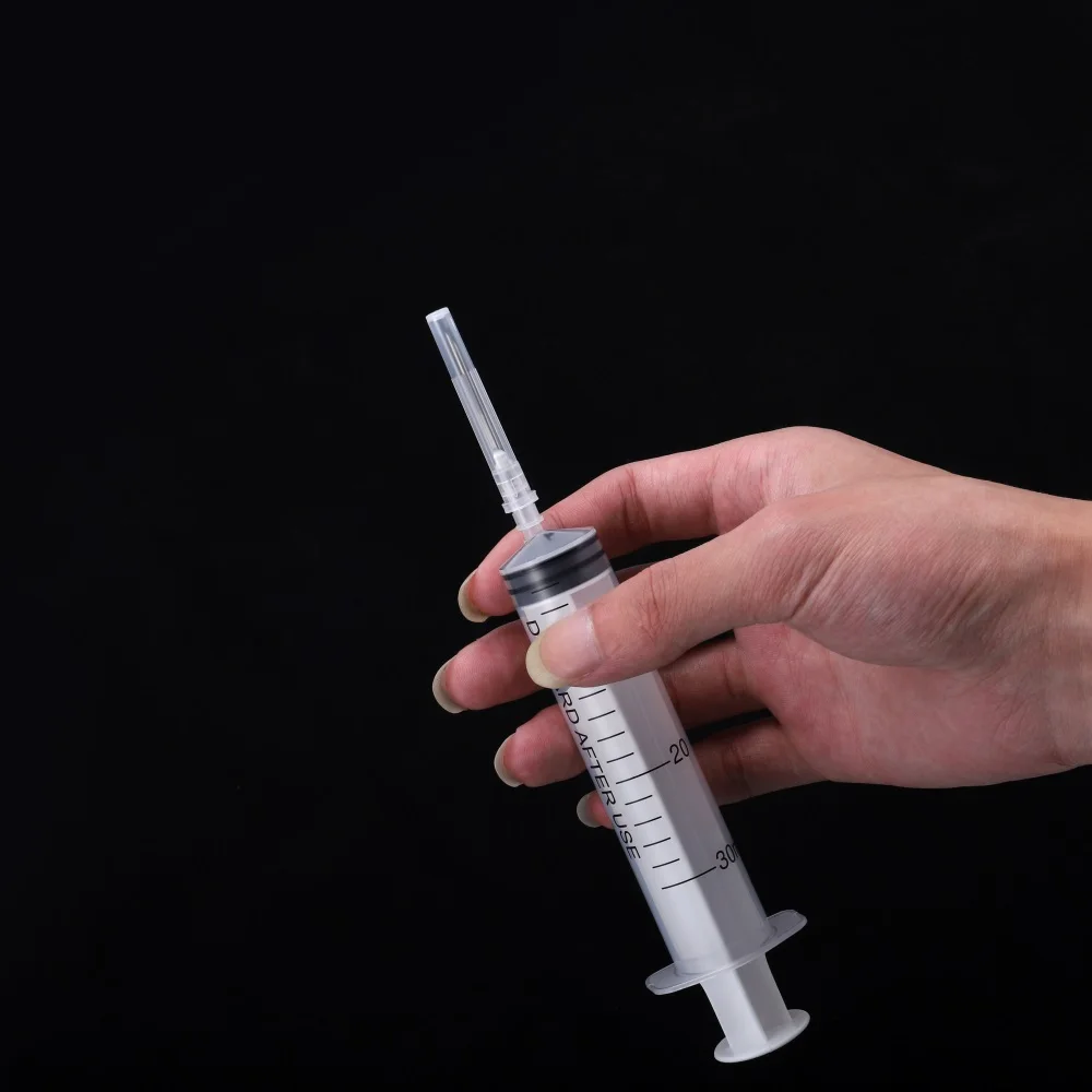 1 Stück 3–60 ml Spritze mit Dosiernadeln, Flüssigkeitseinspritzpipette, Werkzeuge für Silikonform, UV-Epoxidharz, Handwerk, Schmuckherstellung – Detail 6