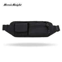Героический рыцарь, Мужская поясная сумка, сумка, водонепроницаемая, холщовая, для путешествий, для телефона, на ремне, сумка, для мужчин, женщин, Повседневная сумка на ремне, набедренная сумка