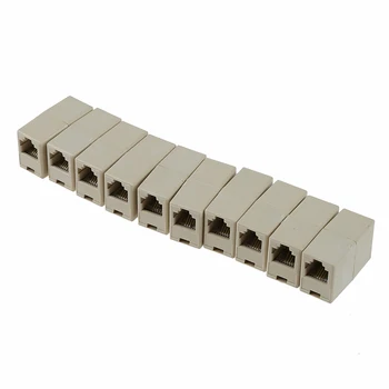 

Promotion! 10 pieces RJ11 Relay connector modular 6-pole 4 core
