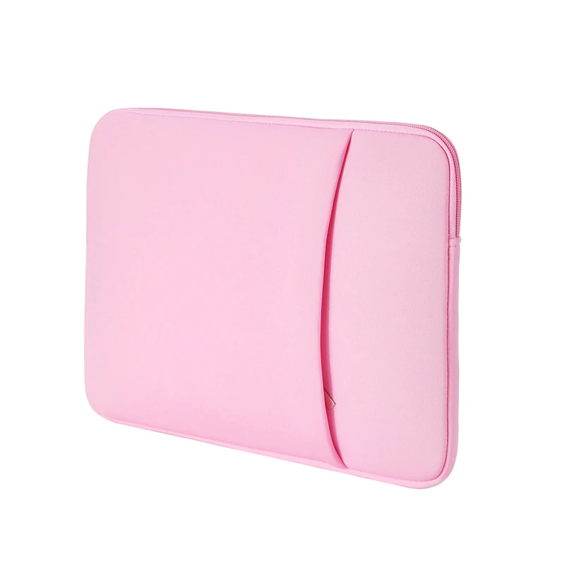 Pink Сумка для планшетного ПК, чехол для ноутбука, карман для Mackbook Air iPad Air 11 13 14 15 15,6 дюймов - Color: Pink
