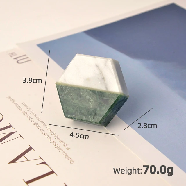 Brass Marble Wood Furniture Handles Stylish Kitchen Cabinet Pulls Knobs Drawer Door Handles and Knobs Decoration H