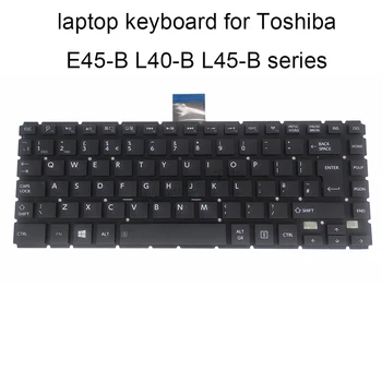 Wymienne klawiatury do Toshiba satellite E45-B E45t-B L45-B czarny UK brytyjski czarny bez ramki klawiatura 0KN0 DR1UK13 NSK V72SU tanie i dobre opinie REPAIR YOUR LIFE CN (pochodzenie) UK Standard for Toshiba E45-B E45D-B L40-B 9Z NBFSU 20U new original replacement laptop keyboard