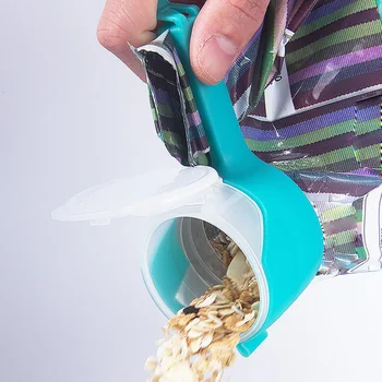 

5PCS/set Seal Pour Food Storage Bag Clip Snack Sealing Clip Fresh Keeping Sealer Clamp Plastic Helper Kitchen Gadgets