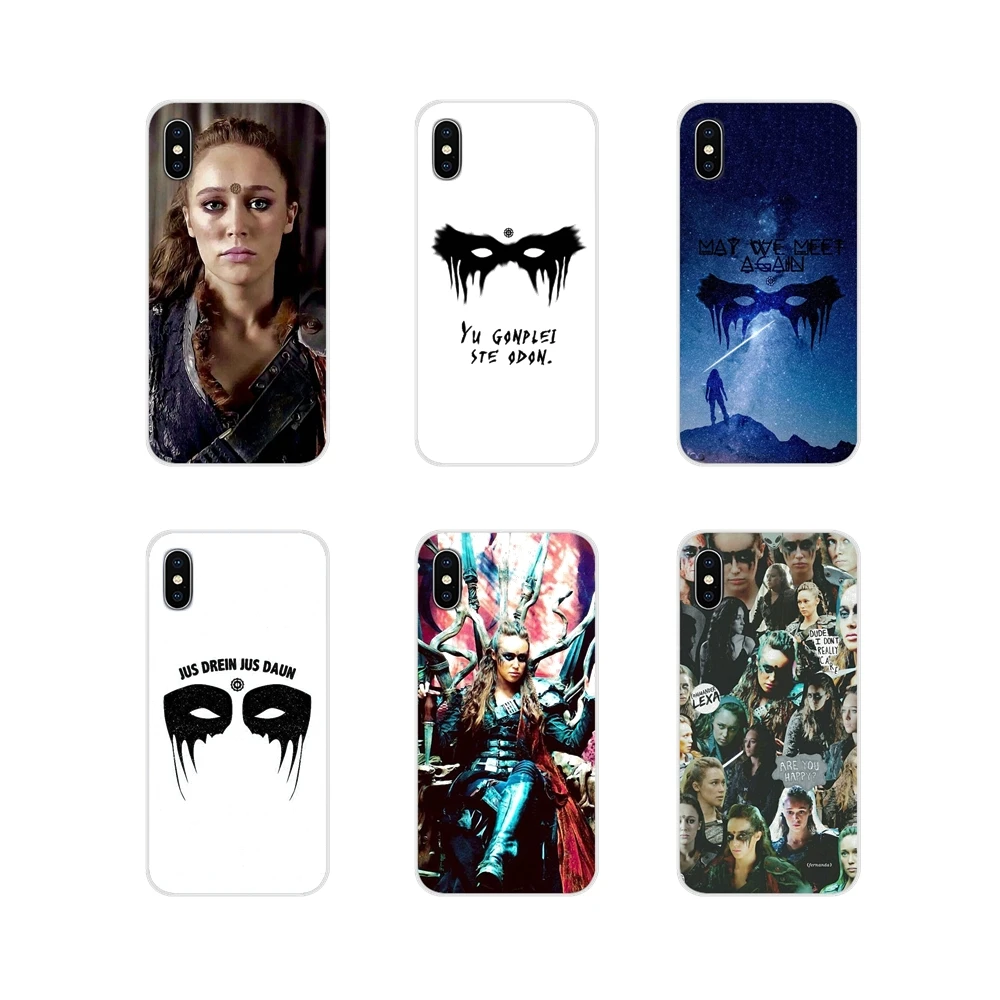 Прозрачные мягкие чехлы для Apple iPhone X XR XS 11Pro MAX 4S 5S 5C SE 6S 7 8 Plus ipod touch 5 6 100 ТВ шоу Heda Lexa |