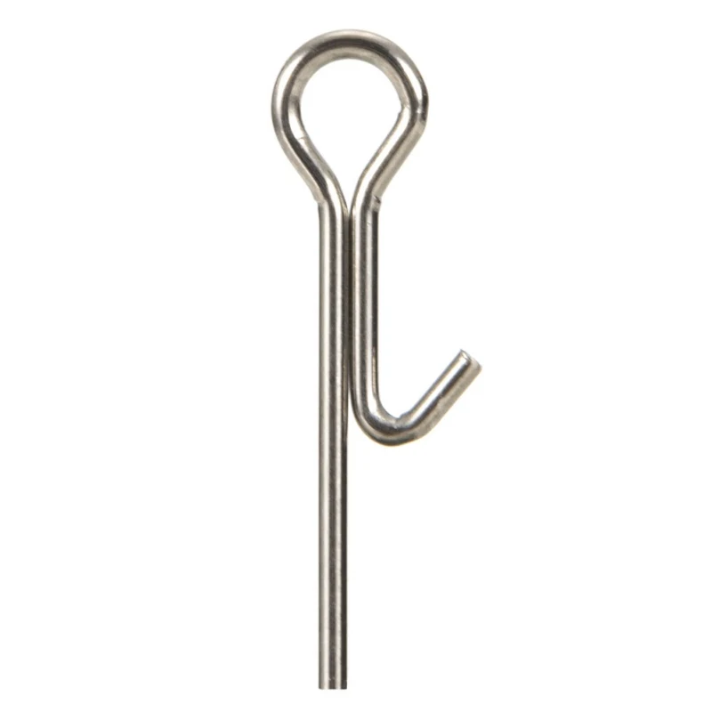 

100PCS/Lot 19mm Fishing Bait Stinger Spike Hook Connecting Pins Needle Fixed Lock Assist Lure Snap Fishing Tools