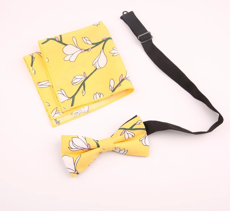 Шифоновый тканевый галстук мужской шарф с бантом воротник цветок женский мужской костюмная галстук-бабочка большой цветок женский Tide