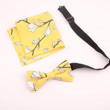 Шифоновый тканевый галстук мужской шарф с бантом воротник цветок женский мужской костюмная галстук-бабочка большой цветок женский Tide