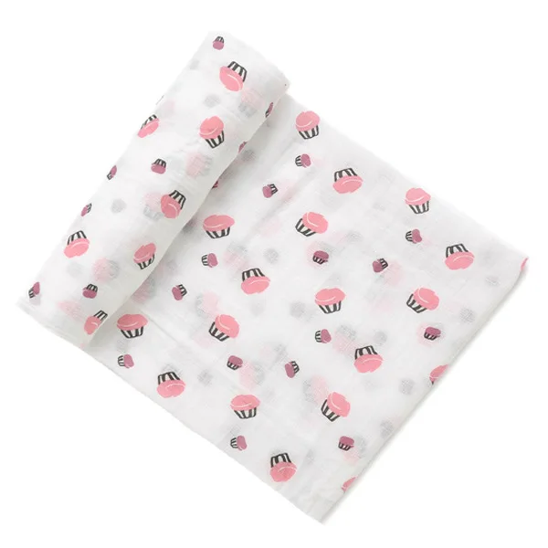 Multifunctional Newborns Gauze Receiving Blankets Bedding Infant Cotton 2Layers Swaddle Towel Muslin ant anais
