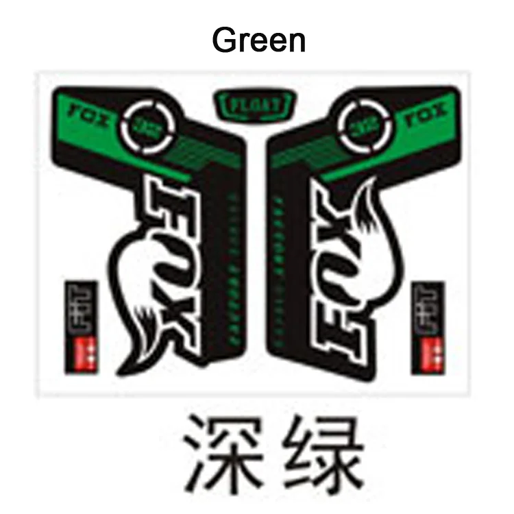 Green Mountain Bike Front Fork Sticker / Classic for FOX FLOAT 32