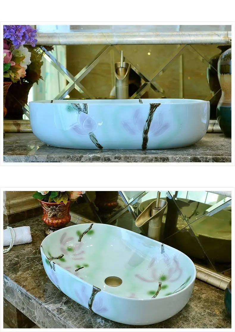Черный Waschtisch чаша поо Wasbak Fregadero Vanity Salle De Bain Umywalka Nablatowa Куба Banheiro Ванная комната раковина умывальник